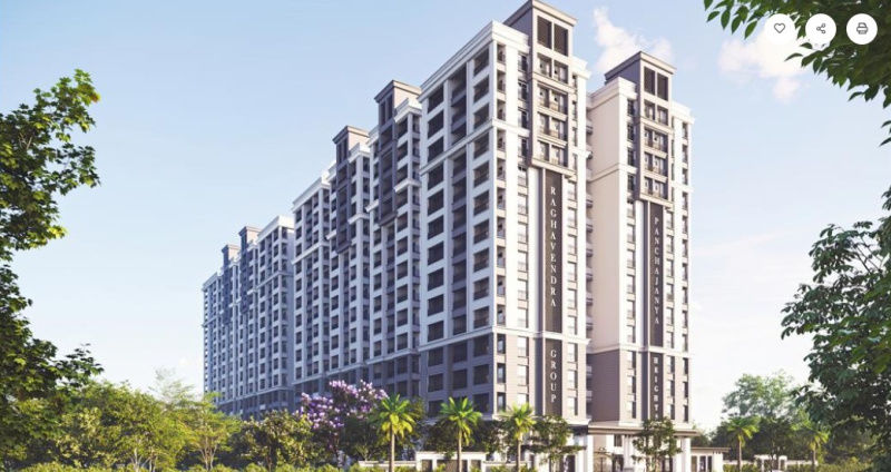 3 BHK Apartment 1900 Sq.ft. for Sale in Chandanagar, Hyderabad