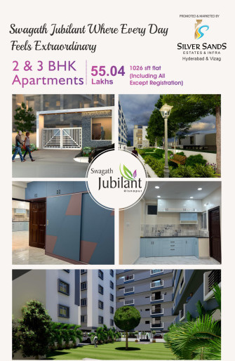 2 BHK Apartment 1026 Sq.ft. for Sale in Isnapur, Hyderabad