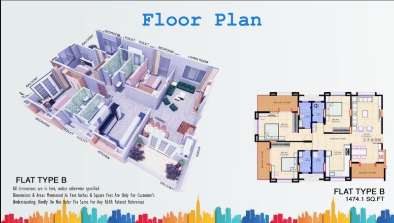 3 BHK Apartment 2044 Sq.ft. for Sale in Gangapur Road, Nashik
