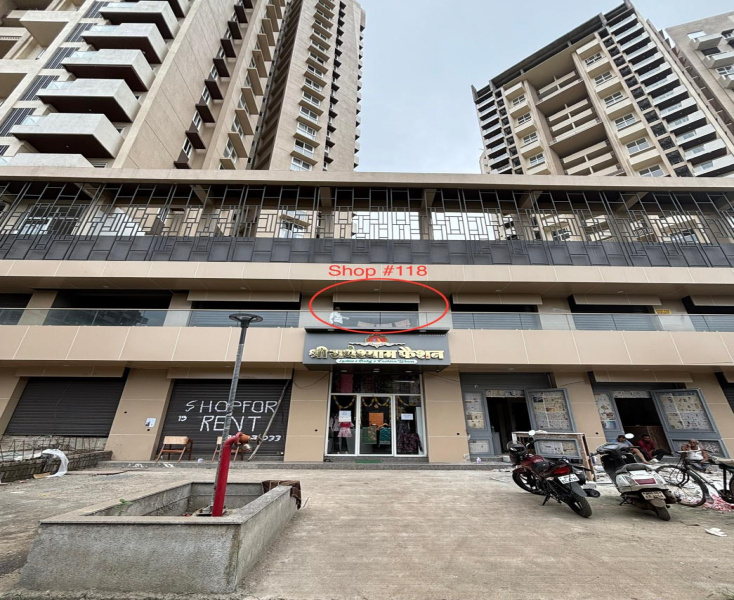  383 Sq.ft. Commercial Shop for Rent in Gangapur, Nashik