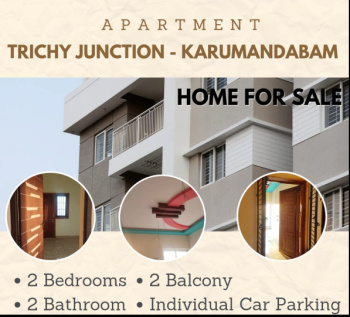 2 BHK Flat for Sale in Karumandapam, Tiruchirappalli
