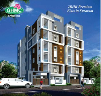 2 BHK Flat for Sale in Suraram, Hyderabad