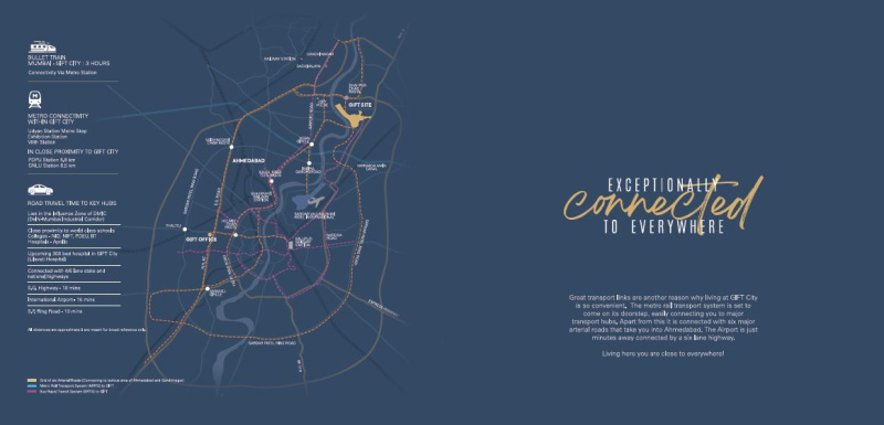 2 BHK 1511 Sq.ft. Apartment for Sale in Gift City, Gandhinagar