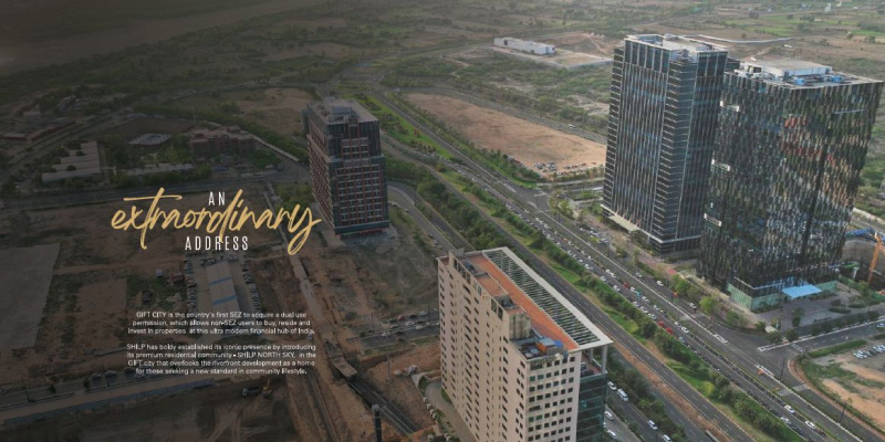 3 BHK 2875 Sq.ft. Apartment for Sale in Gift City, Gandhinagar