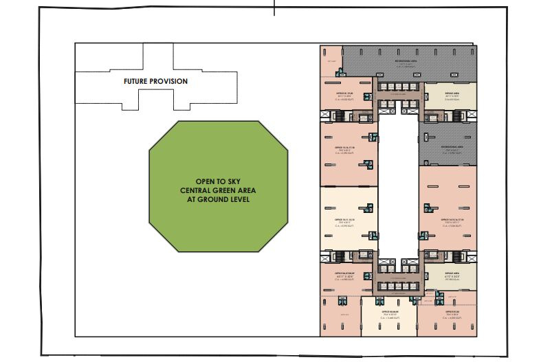  Office Space 1802 Sq.ft. for Sale in Nerul, Navi Mumbai