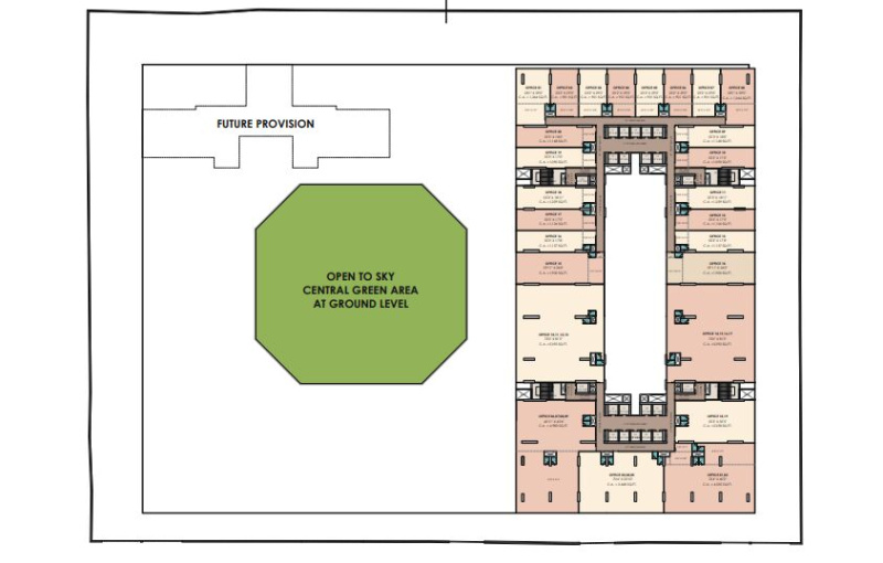  Office Space 1802 Sq.ft. for Sale in Nerul, Navi Mumbai