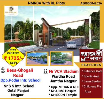  Residential Plot for Sale in Manish Nagar, Somalwada, Nagpur