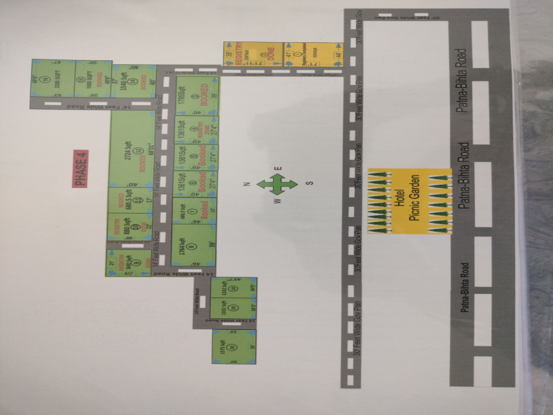  Residential Plot 1361 Sq.ft. for Sale in Danapur, Patna