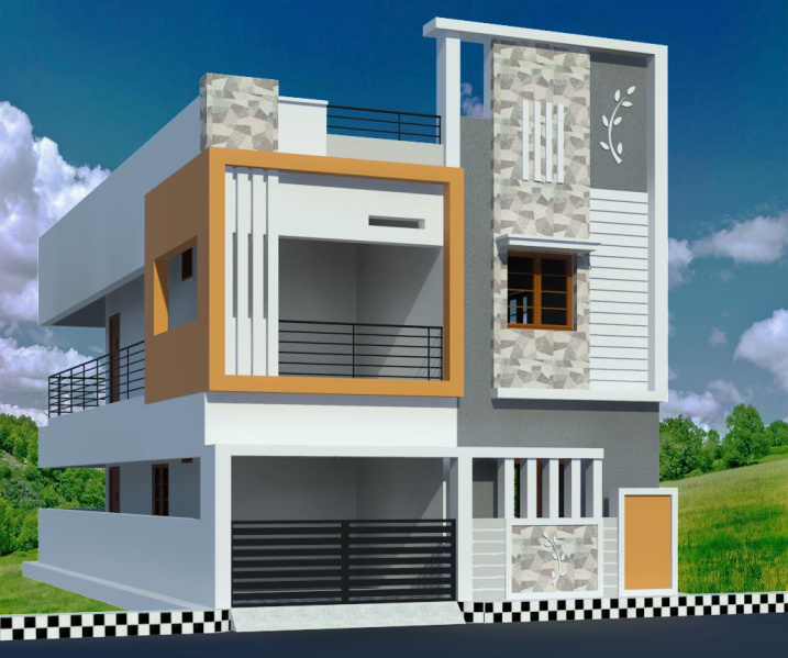 3 BHK House 1160 Sq.ft. for Sale in Thindal, Erode