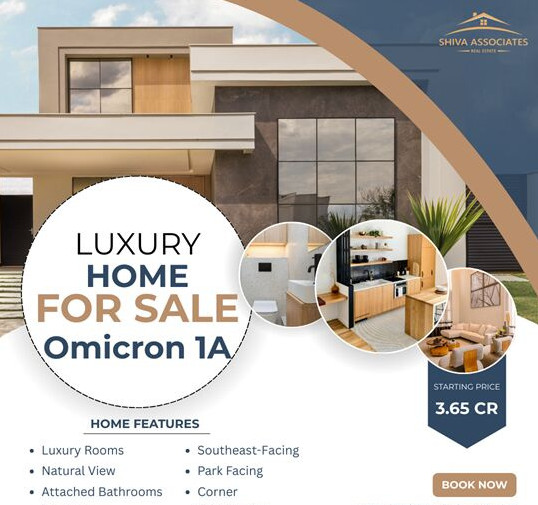 3 BHK 200 Sq.ft. House for Sale in Omicron 1A, Greater Noida