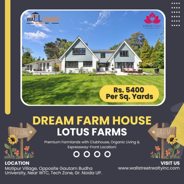 1 BHK Farm House 5400 Sq.ft. for Sale in Gautam Budh Nagar, Greater Noida