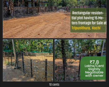  Residential Plot for Sale in Thrippunithura, Ernakulam