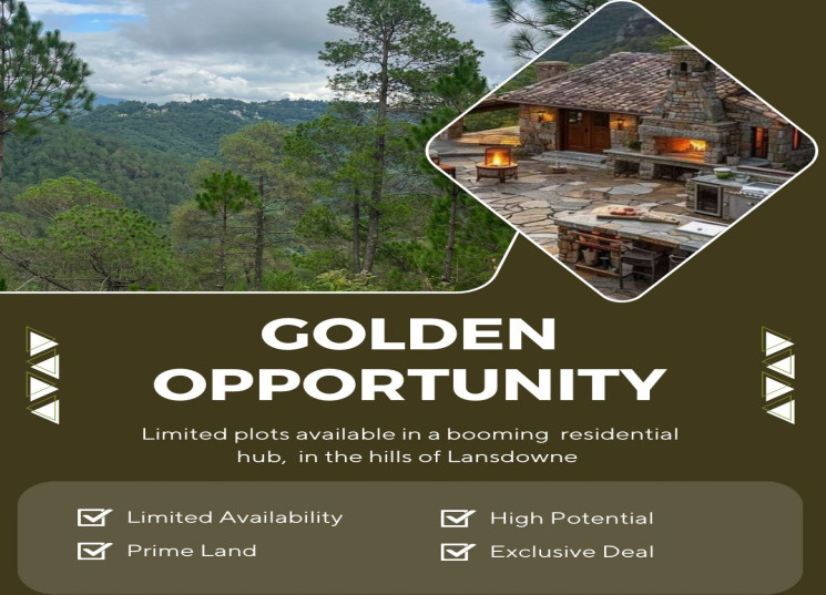  200 Sq. Yards Residential Plot for Sale in Lansdowne, Pauri Garhwal