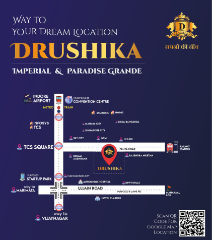  Residential Plot 800 Sq.ft. for Sale in Puwarda Junarda, Super Corridor, Indore
