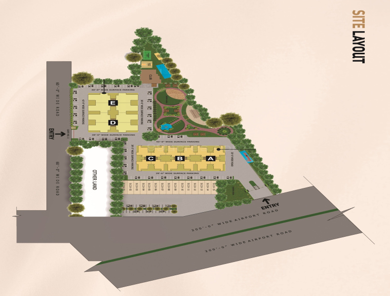4 BHK Apartment 3130 Sq.ft. for Sale in Ambala Highway, Zirakpur