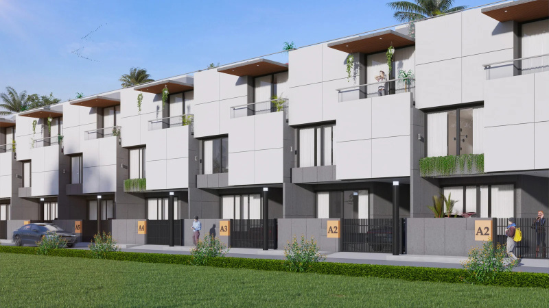 4 BHK Villa 3045 Sq.ft. for Sale in A B Road, Indore