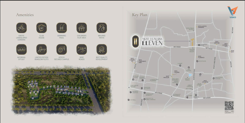  Residential Plot 2800 Sq.ft. for Sale in Mayakhedi, Indore
