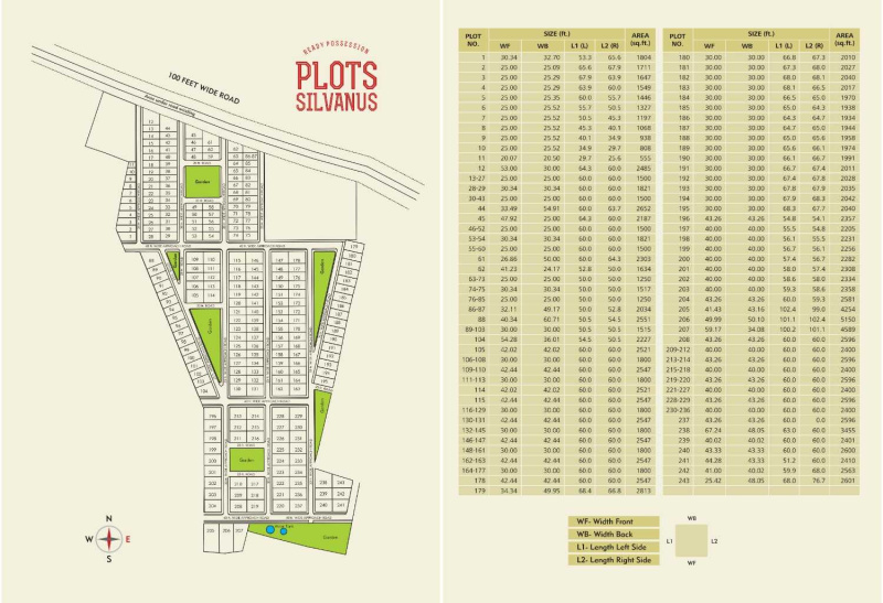  Residential Plot 1300 Sq.ft. for Sale in Nipania, Indore