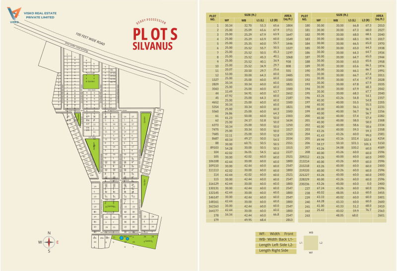  Residential Plot 1800 Sq.ft. for Sale in A B Road, Indore