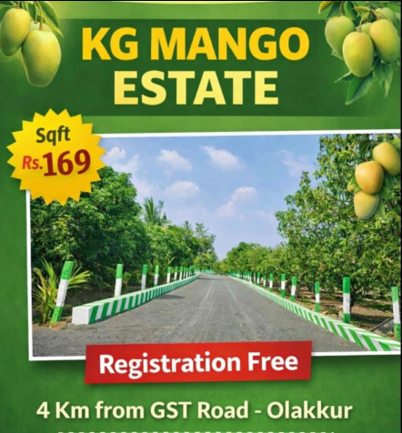  9600 Sq.ft. Agricultural/Farm Land for Sale in Acharapakkam, Chengalpattu