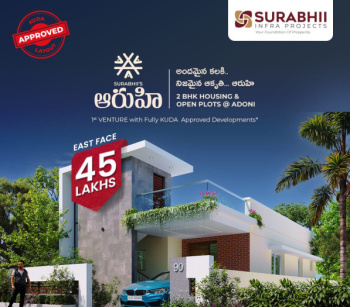 2 BHK House for Sale in Adoni, Kurnool