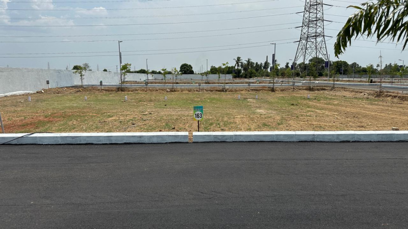  Residential Plot 1100 Sq.ft. for Sale in Red Hills, Chennai