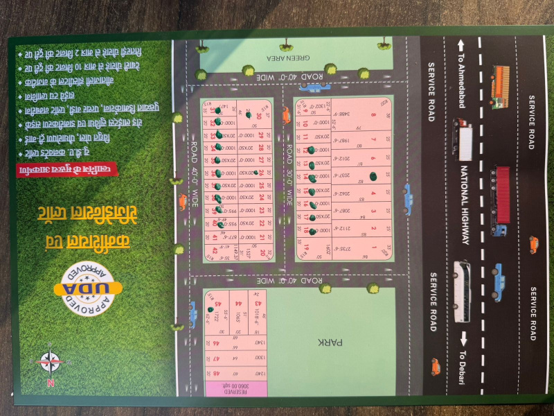  2500 Sq.ft. Residential Plot for Sale in Titardi, Udaipur