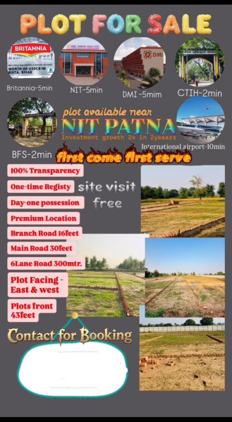  1361 Sq.ft. Residential Plot for Sale in Bihta, Patna
