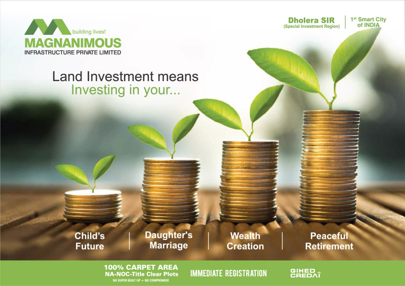  Residential Plot 140 Sq. Yards for Sale in Dholera, Ahmedabad