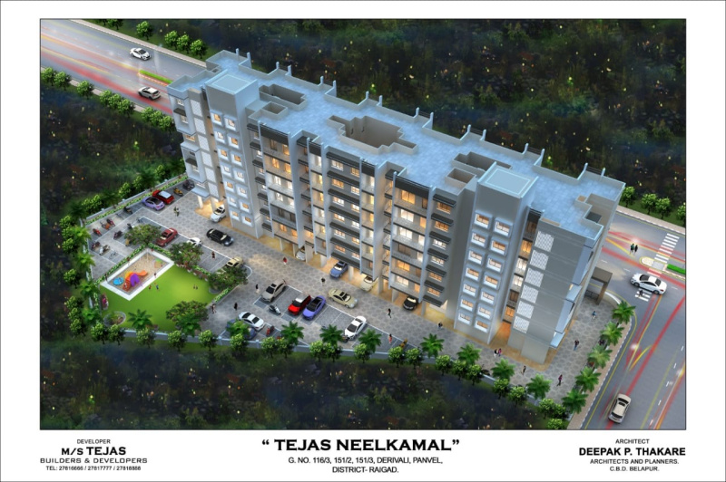 1 BHK Apartment 645 Sq.ft. for Sale in Palaspe Phata, Panvel, Navi Mumbai