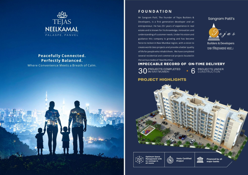 1 BHK Apartment 645 Sq.ft. for Sale in Palaspe Phata, Panvel, Navi Mumbai