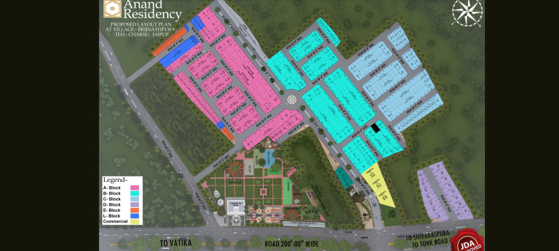  Residential Plot 111 Sq.ft. for Sale in Tonk Road, Jaipur