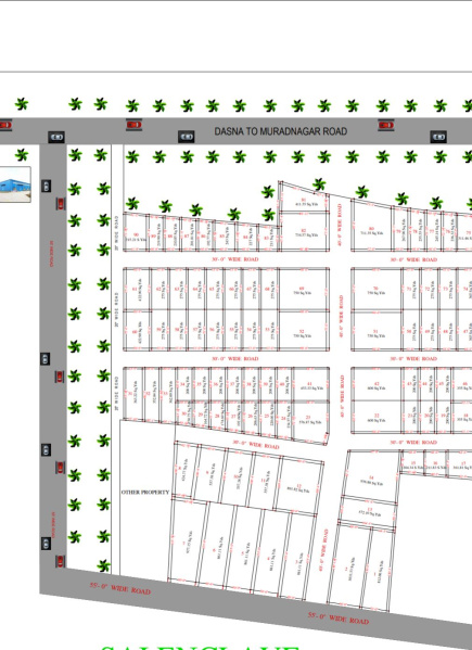  Industrial Land 200 Sq. Yards for Sale in Dasna, Ghaziabad