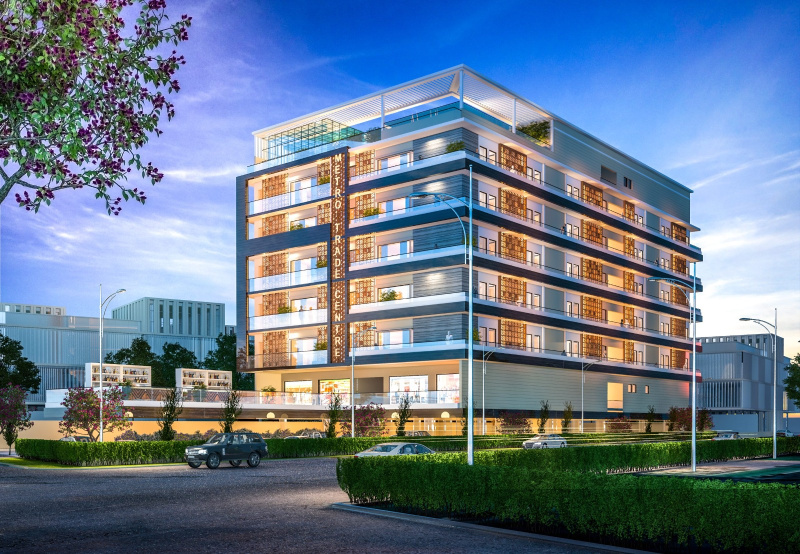 1 BHK Studio Apartment 750 Sq.ft. for Sale in VIP Road, Zirakpur