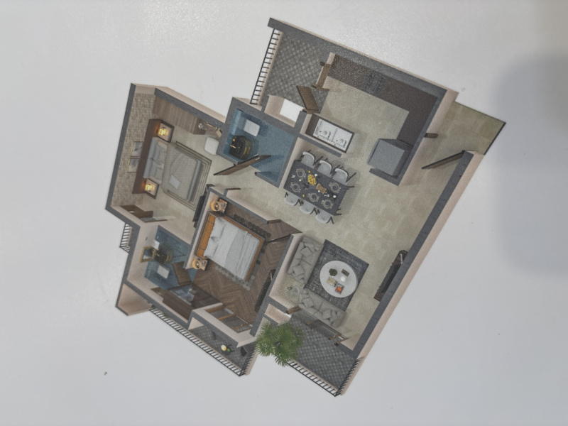 2 BHK 1275 Sq.ft. Apartment for Sale in Gulabgarh, Dera Bassi