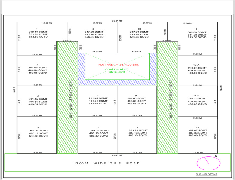  Residential Plot 483 Sq. Yards for Sale in Science City, Ahmedabad