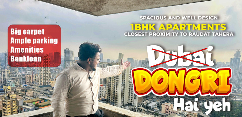1 BHK Apartment 511 Sq.ft. for Sale in Dongri, Mumbai