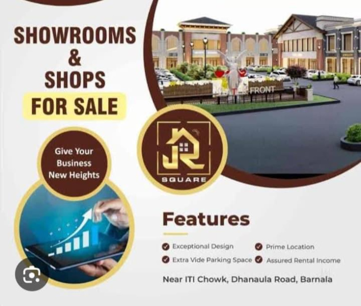  Commercial Shop 420 Sq.ft. for Sale in ITI Chowk, Barnala