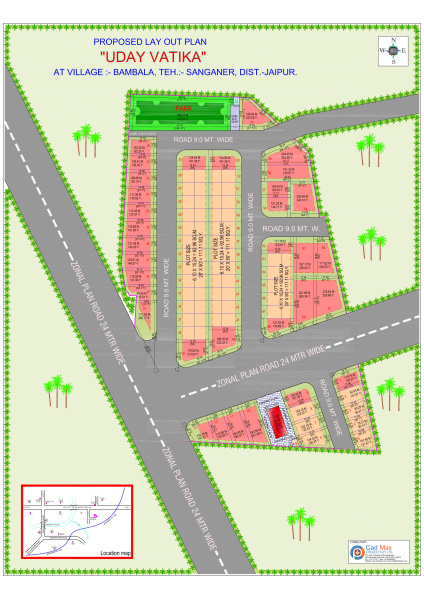  Residential Plot 244 Sq. Yards for Sale in Sitapura Industrial Area, Jaipur