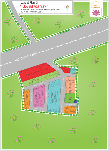  Residential Plot 111 Sq. Yards for Sale in Mahapura, Jaipur