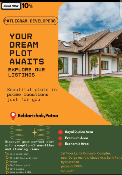  Residential Plot 1200 Sq.ft. for Sale in Beldari Chak, Patna