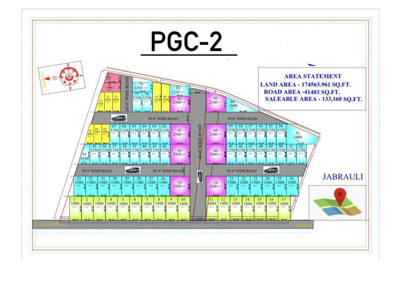  Residential Plot 1000 Sq.ft. for Sale in Raibareli Road, Lucknow