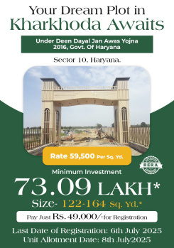  Residential Plot for Sale in Kharkhoda, Sonipat