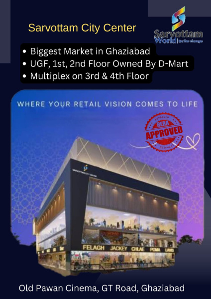  Commercial Shop 250 Sq.ft. for Sale in Nehru Nagar III, Ghaziabad