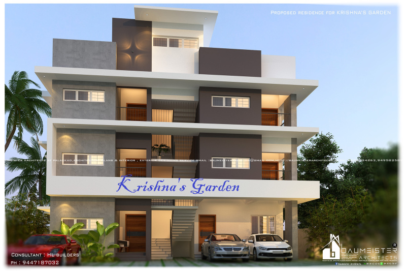 2 BHK Apartment 850 Sq.ft. for Rent in Kanjikode, Palakkad