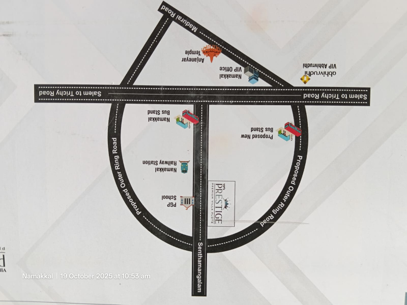  600 Sq.ft. Residential Plot for Sale in Kamaraj Nagar, Namakkal