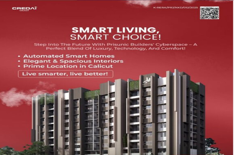 3 BHK Apartment 1059 Sq.ft. for Sale in Chevayur, Kozhikode