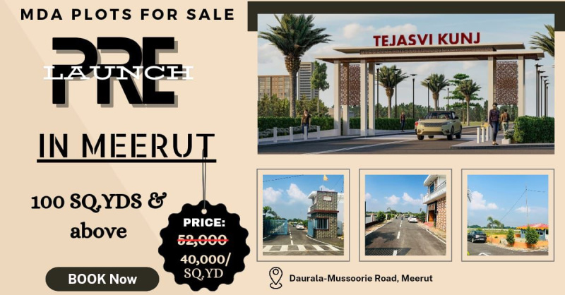  Residential Plot 100 Sq. Yards for Sale in Daurala, Meerut