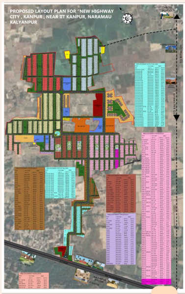  Residential Plot 900 Sq.ft. for Sale in Naramau, Kanpur