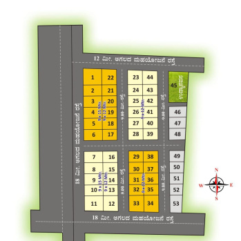  Residential Plot for Sale in Vijayapura, Bijapur